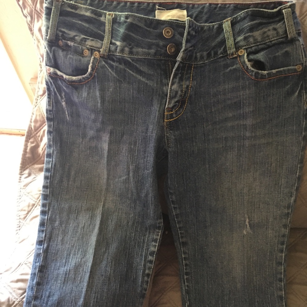 Maurice light blue crop jeans 9/10